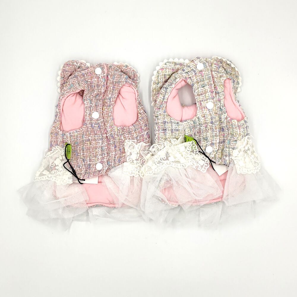 秋服新作】小型犬用フリルワンピース | CafeWayWay291