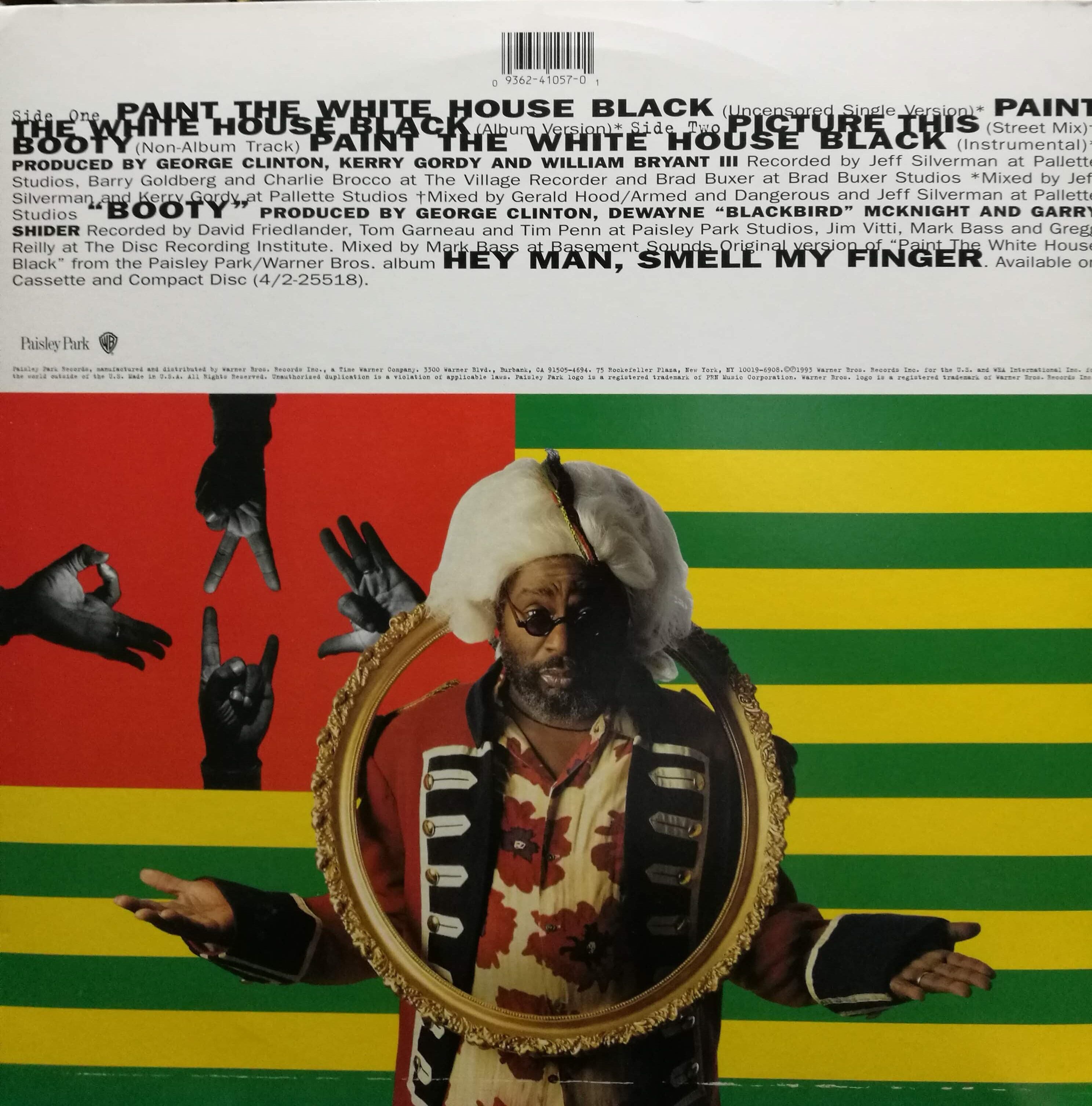【12inch】George Clinton / Paint The White House Black