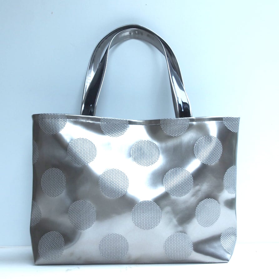 HANA (バッグ)水玉エナメルシリーズ 2 トートバッグ 小 <受注制作品>