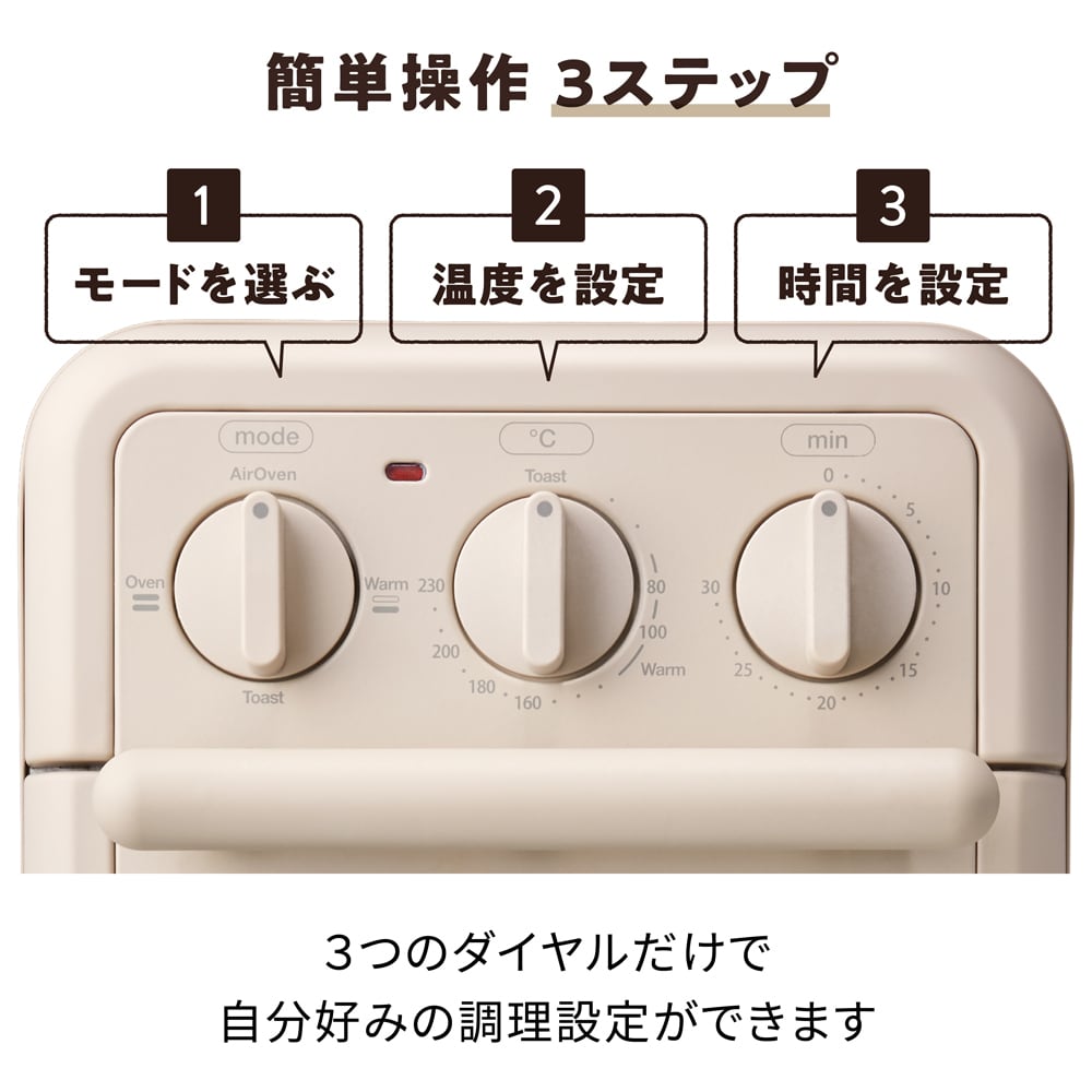 レコルト エアーオーブントースター／レッド RFT-1 (R) | レコルト公式