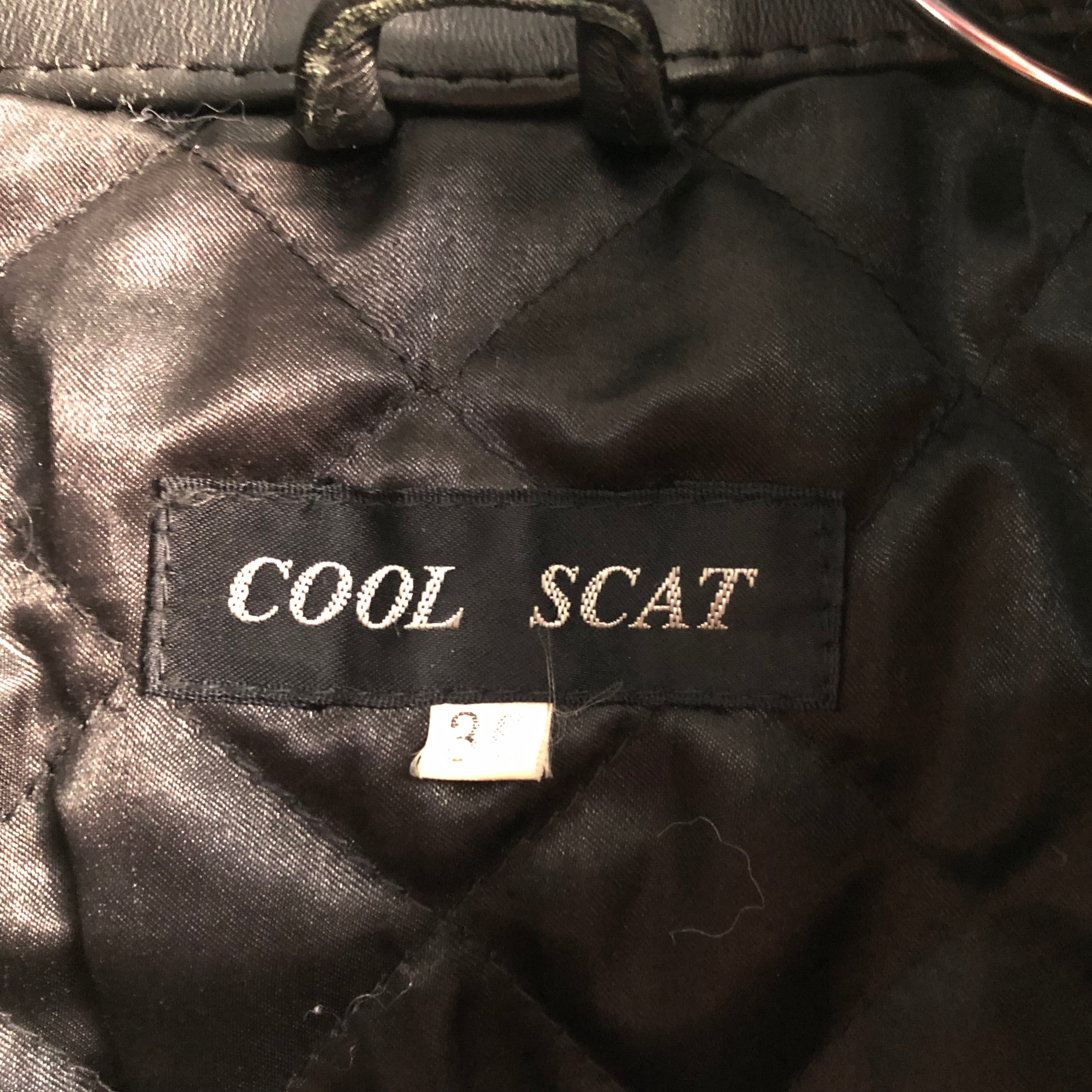 36inch single riders jacket COOL SCAT Mサイズ | 古着屋border 36inch single riders jacket COOL SCAT Mサイズ | 古着屋border
