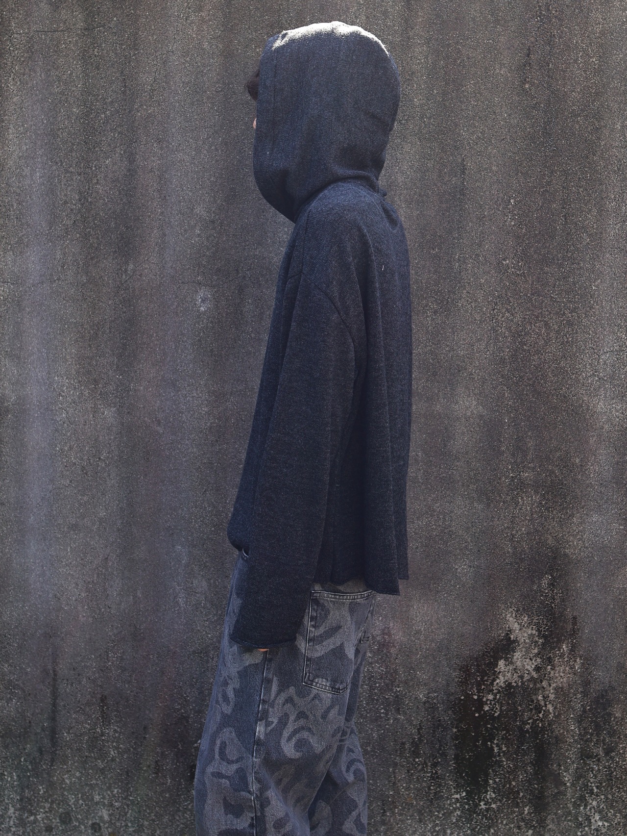 【26aw/ROLDSKOV】rambo hoodie grey