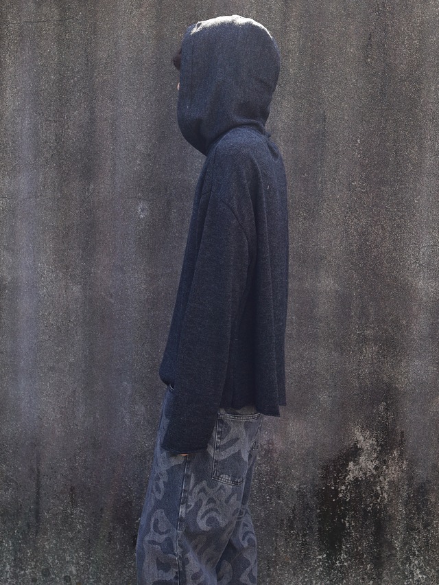 【26aw/ROLDSKOV】rambo hoodie grey