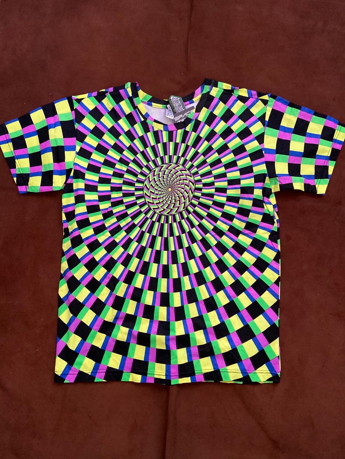 SPACE TRIBE オリジナルTシャツ イエローパープル | PAY ID