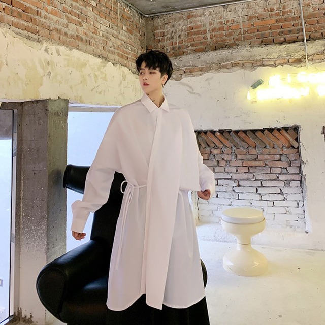 タック入り カシュクール アレンジ シャツワンピース ブラック ホワイト 黒 白 メンズ ユニセックス モード系 ロングシャツ シャツワンピース シャツワンピ ワンピース ロングワンピース ロングワンピ ガウン ワイド ビックシルエット レイヤード アシンメトリー アシメ タック入り カシュクール アレンジ シャツワンピース ブラック ホワイト 黒 白 メンズ ユニセックス モード系 ロングシャツ シャツワンピース シャツワンピ ワンピース ロングワンピース ロングワンピ ガウン ワイド ビックシルエット レイヤード アシンメトリー アシメ