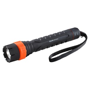 【努力特価】エルパ LEDラバーライト 防水形 明るさ切替可能 ラバーで衝撃を吸収 DOP-LR310 直径39X全長183(mm)