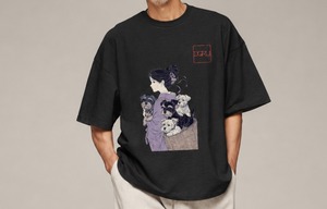 Schnauzer Kimono Basket Tee