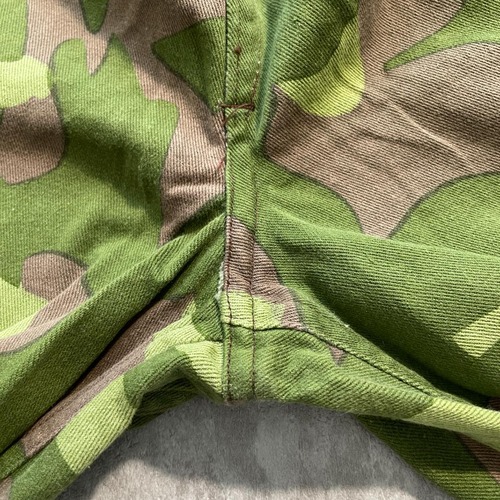 60s 極太 フィンランド軍 実物 M-62 リバーシブルカモ パンツ w39 詳細写真6