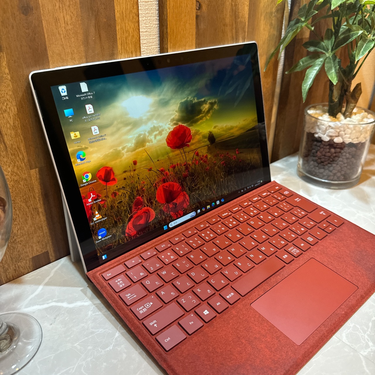 【美品 2021年式】 Microsoft Surface Pro 7+ / 第11世代 Core i5-1135G7 / メモリ8GB / SSD128GB / 12.3インチ タッチパネル式