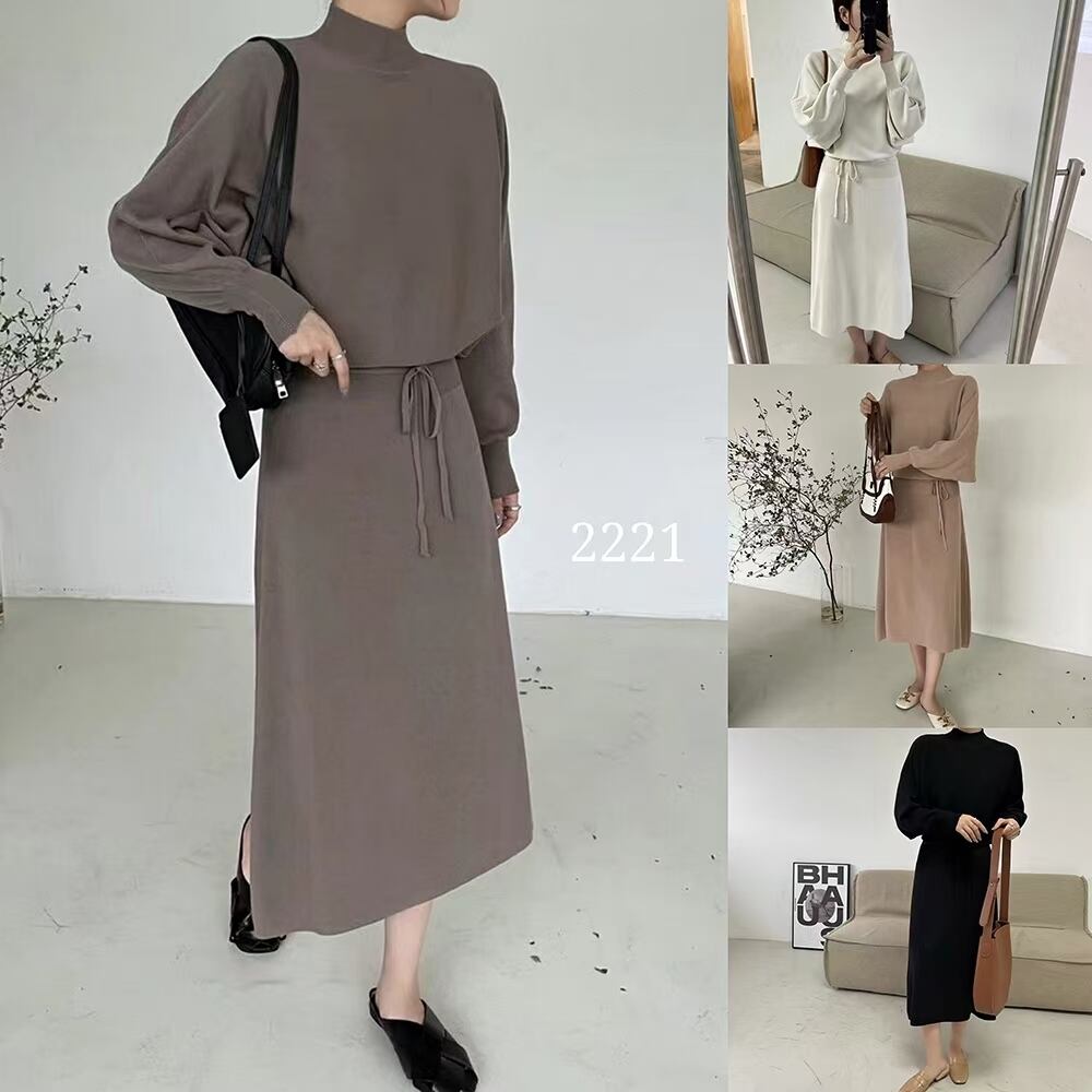 ニットワンピース　AJ1050-2221