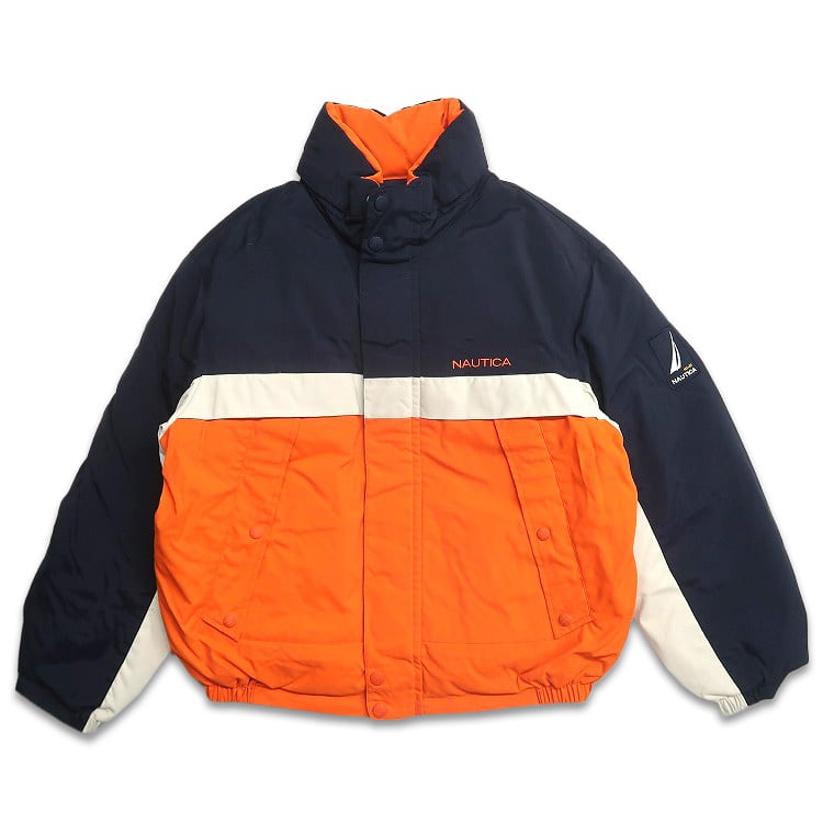 古着 90年代～ ノーティカ NAUTICA リバーシブル ダウンジャケット
