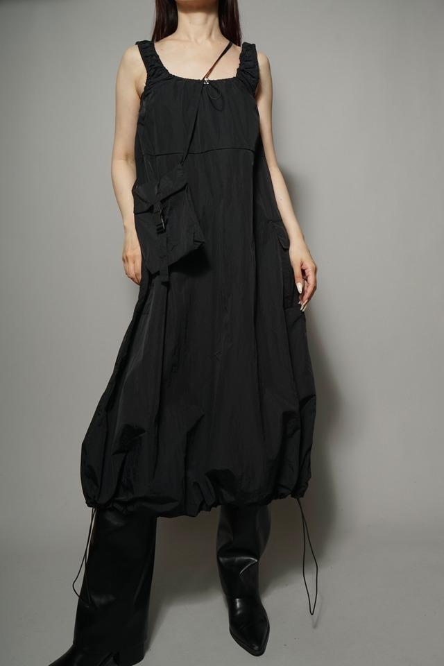 BAG SET BALLOON DRESS  (BLACK) 2403-52-82