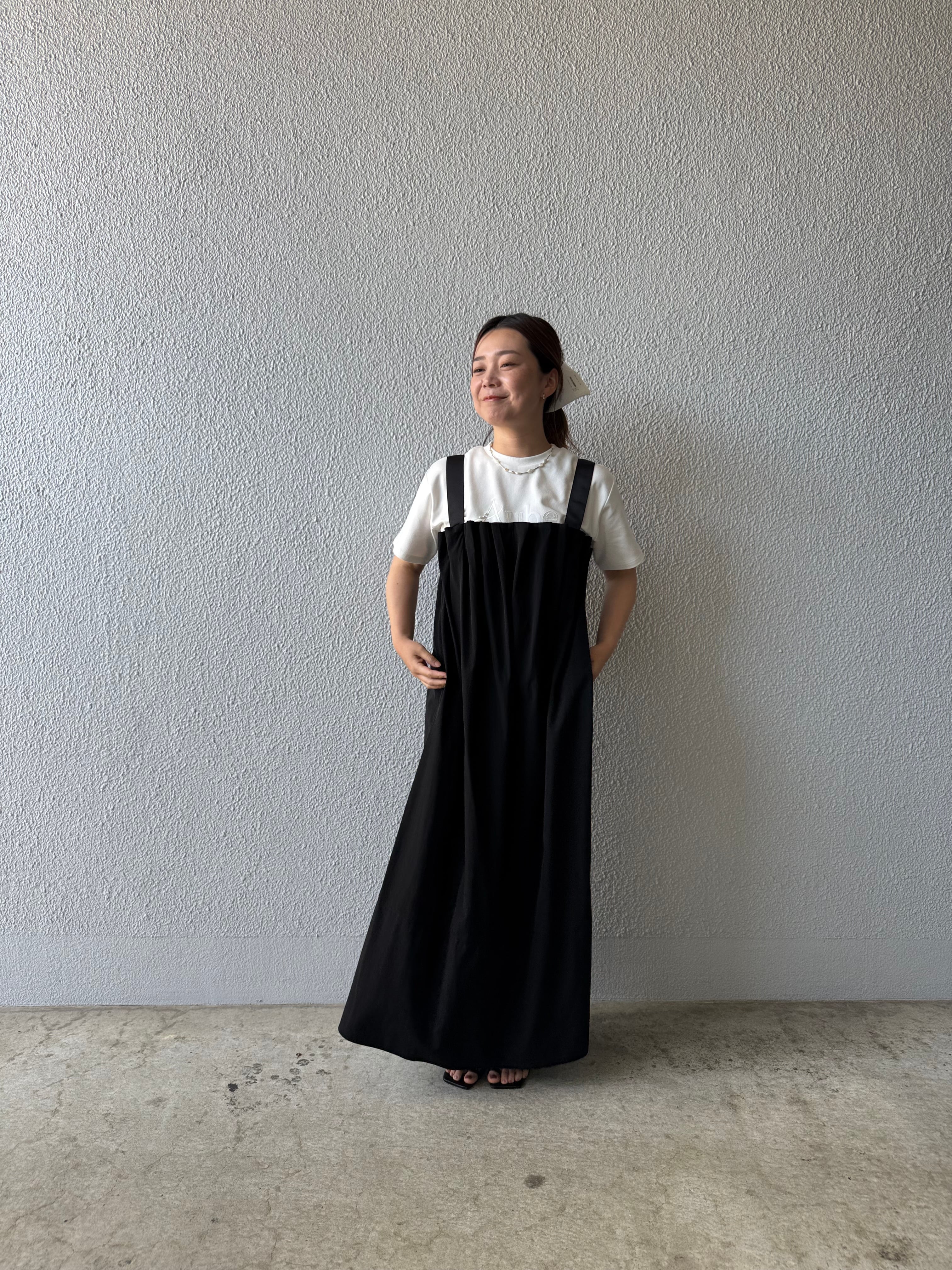 Mewl 撥水タックプリーツワンピース Mewl】撥水タックプリーツワンピース | MIEL select shop