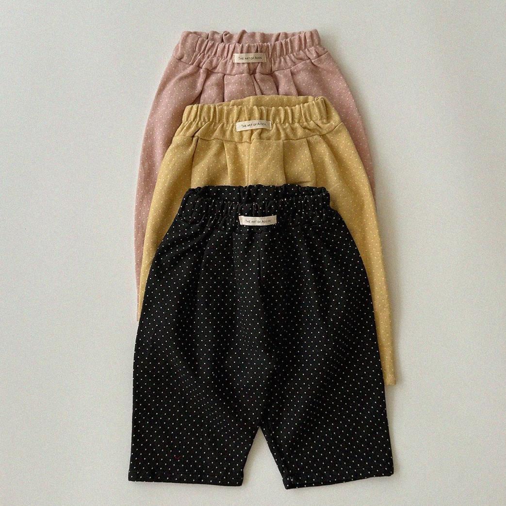 【2点送料無料】«予約»«Aosta» ミルキードットパンツ 3colors