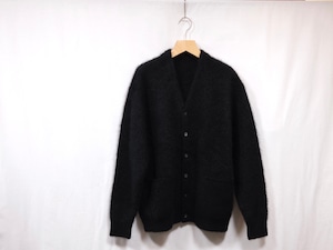 crepuscule “Mohair V/N Cardigan Black”