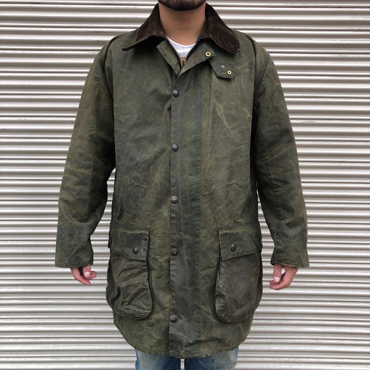 英国製 90s Barbour NORTHUMBRIA バブアー ノーザンブリア 