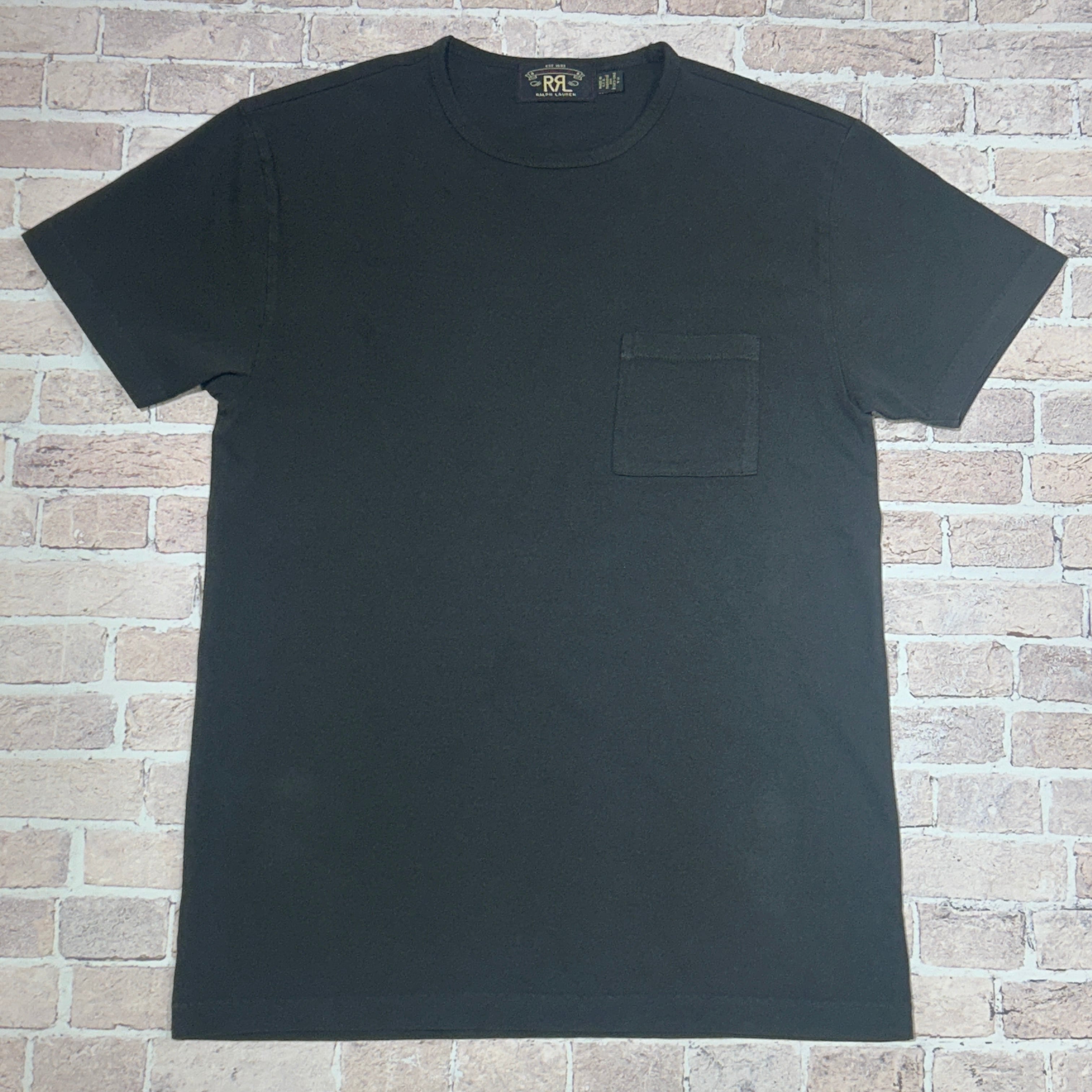 【新品未使用】RRL POCKET T-SHIRT RRL POCKET T-SHIRT BLACK | safarionline