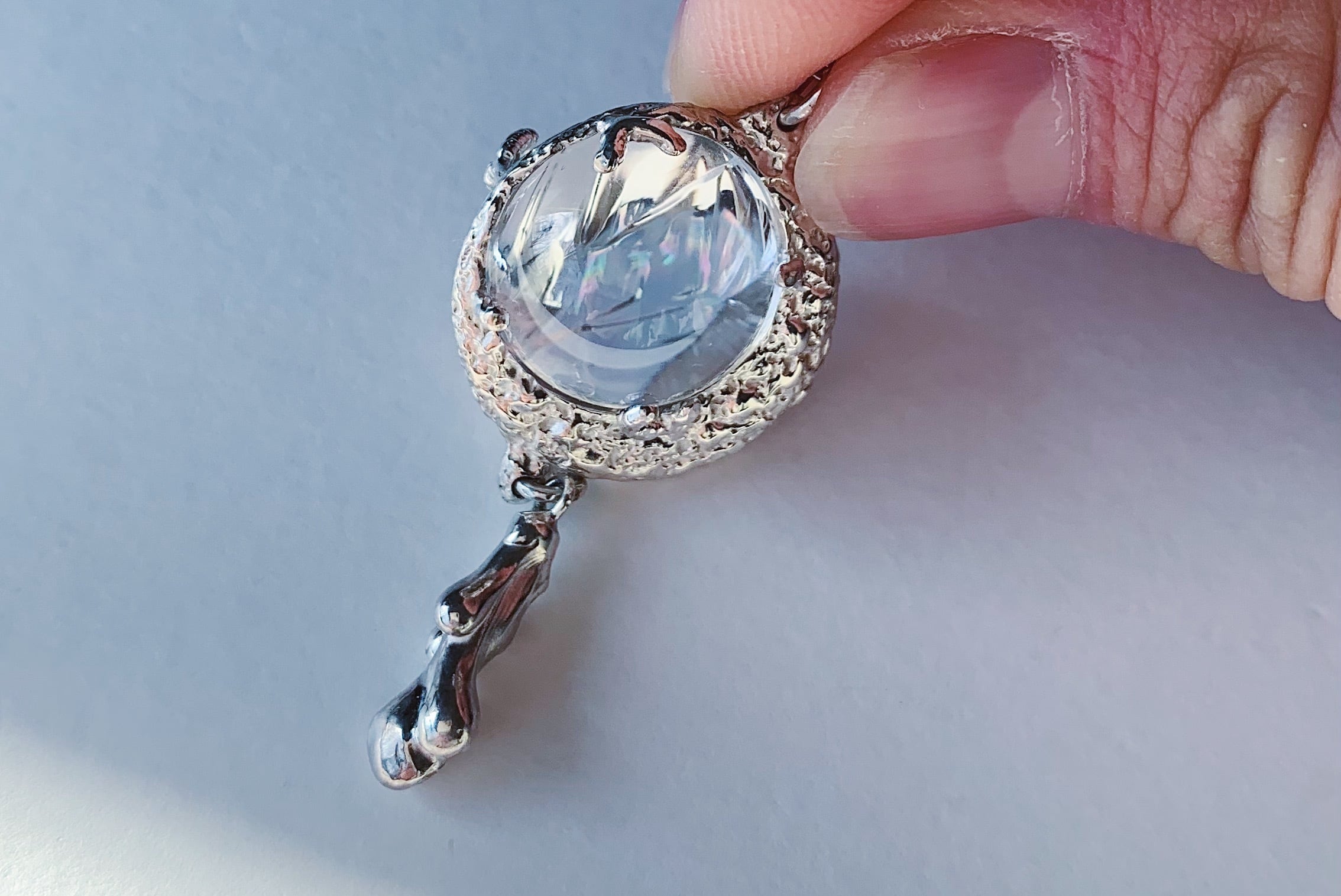 空-くう- アイリスクォーツ ふりこ no.249