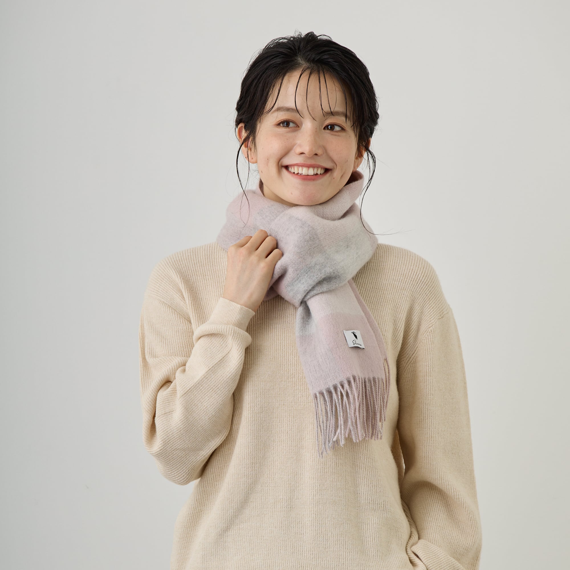 新品　sieor マフラー　リボン　バレエコア　シズニルック　ブラック　ピンク 新品 sieor マフラー リボン バレエコア シズニルック ブラック ピンク