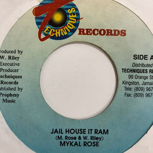 Mykal Rose（マイカルローズ） - Jail House It Ram【7-10747】