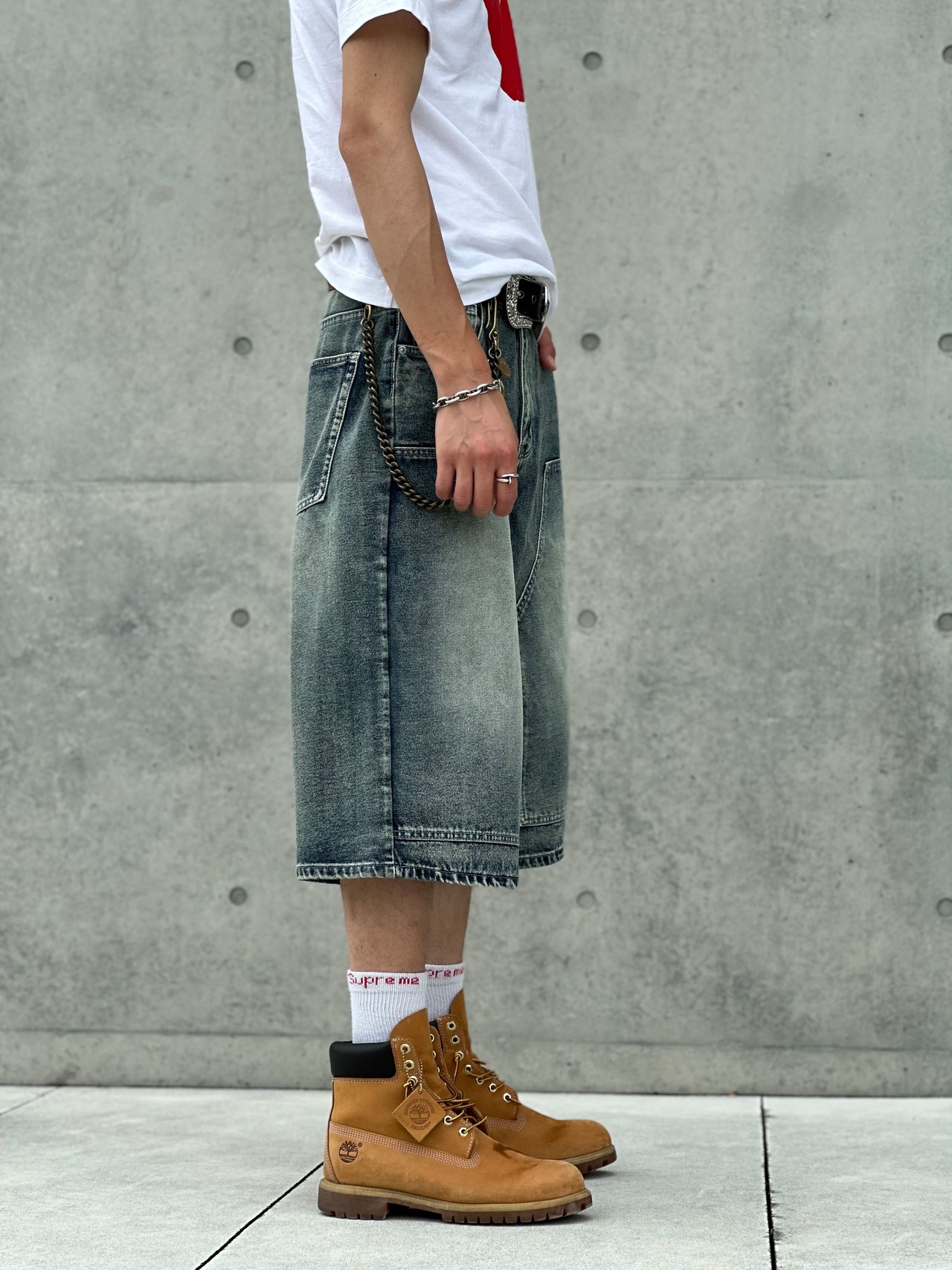 Fade Edge Double Knee Shorts