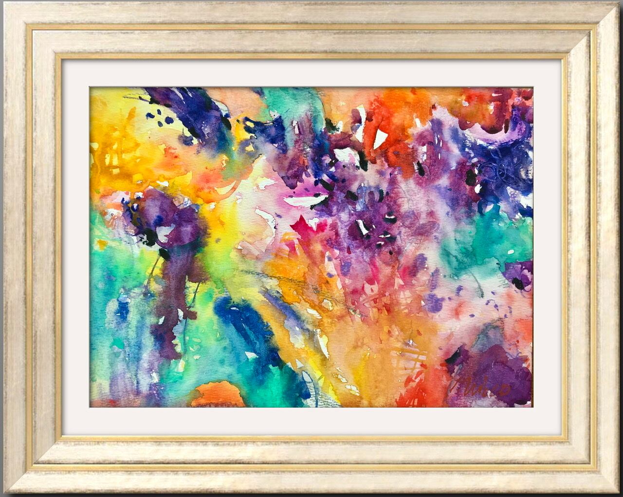 瀬戸内の海」水彩画 2024年 八つ切り | ヴィタリアート