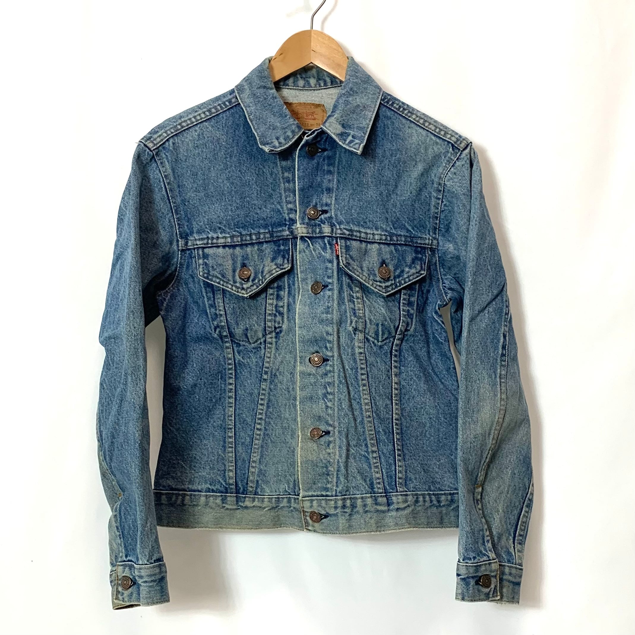 vintage old 80s LEVI'S 70505 Gジャンデニムジャケット ブルー size