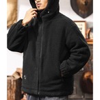 Long Sleeve Zip-up Hooded Jacket ◇3color H0925