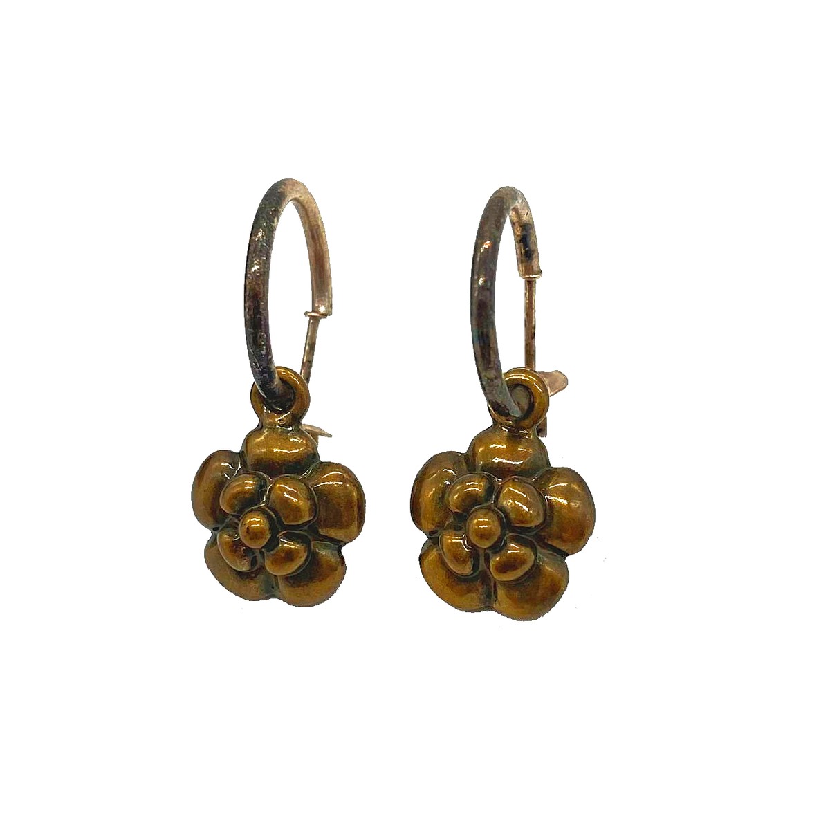 Bランク】CHANEL シャネル ピアス カメリア | Trade K