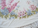 花柄フリンジのテーブルクロス（キズあり） 画像5