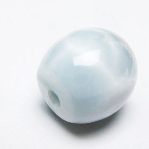 ラリマー パーツ ビーズ 穴あき アクセサリーパーツ ハンドメイド 一点物 メール便可 [M便 1/10] 112-11342