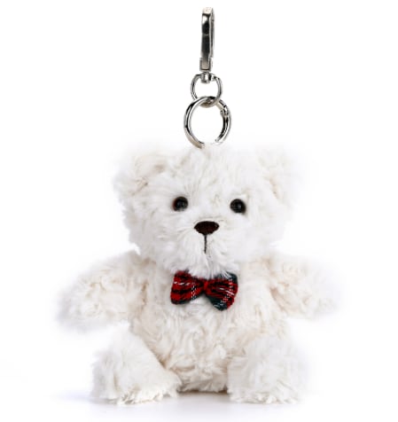 Cream Bear Bag Charm_MC600051B