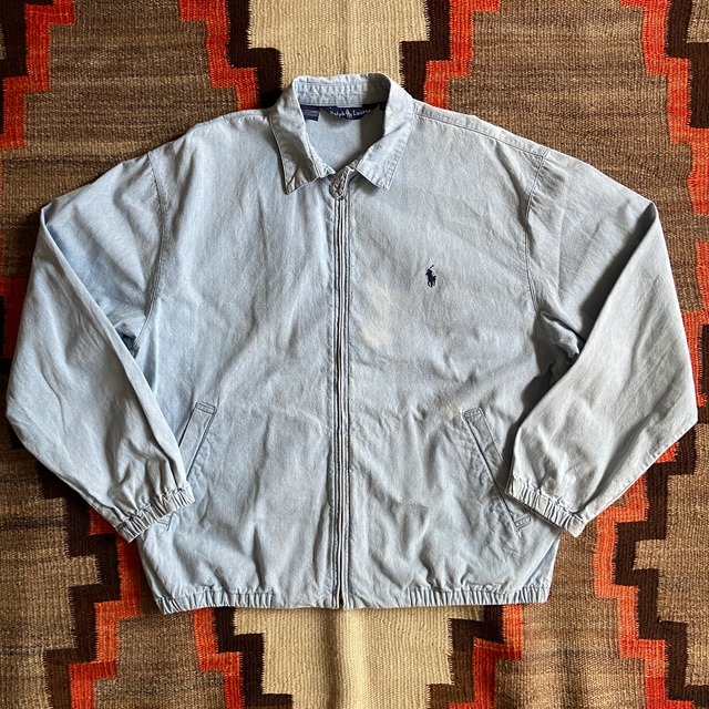 1990s  Polo Ralph Lauren  Denim Swing Top  L  G039