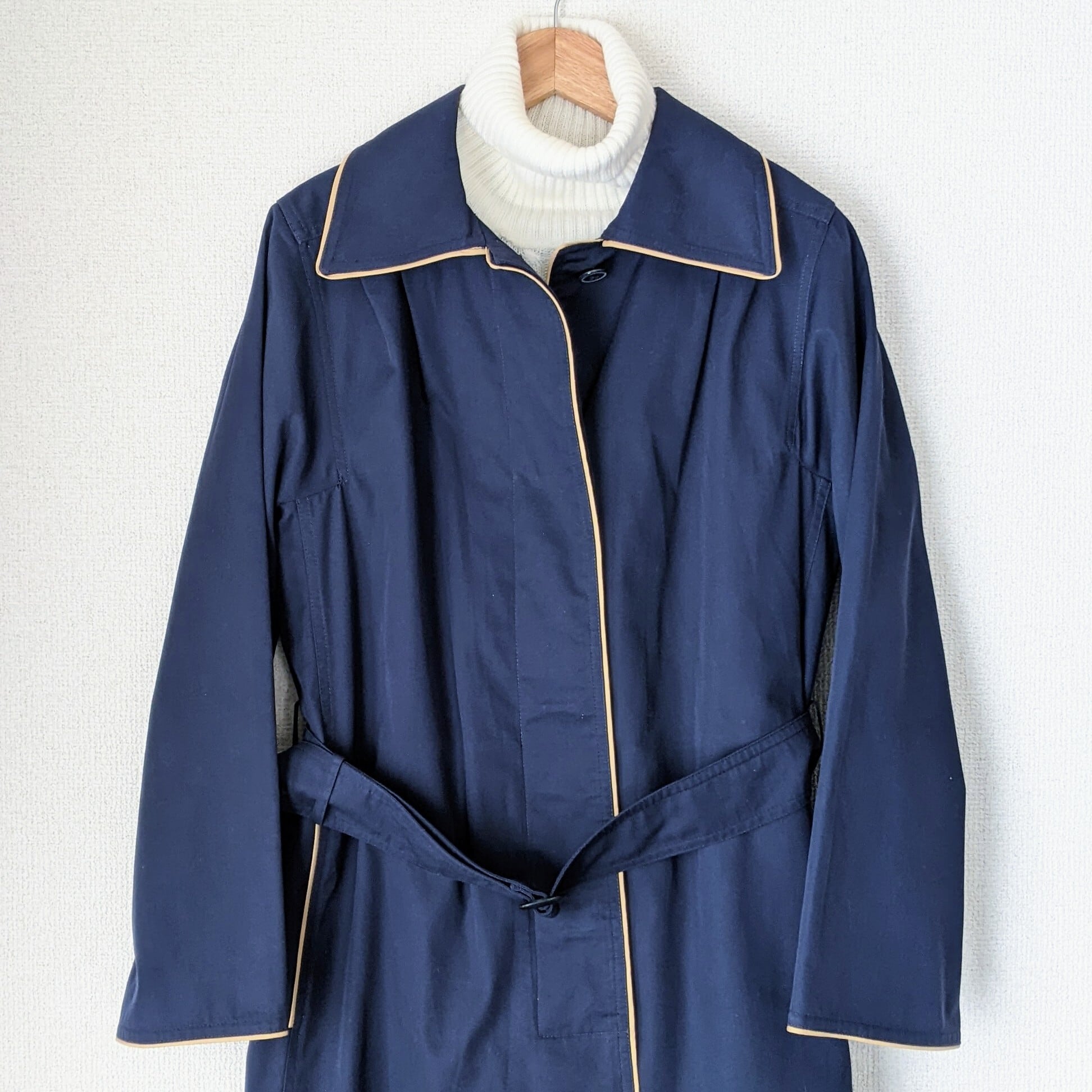 LANVIN Paris アルパカステンカラーコート LANVIN PARIS ステンカラー