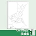 茨城県のOffice地図【自動色塗り機能付き】