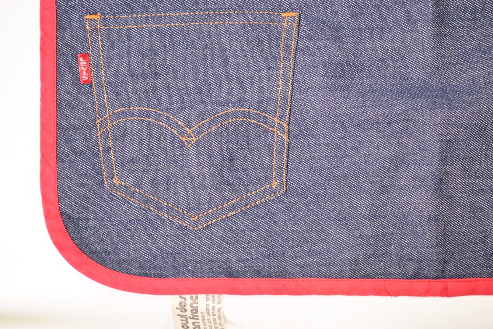 Levi's リーバイス デニム ランチョンマット ビンテージ 501 #7