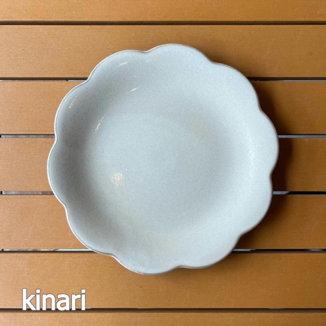 waka -和花 8.0皿 3Color　プレート　plate  皿　美濃焼　花形　和 洋 ギフト　プレゼント　日本製
