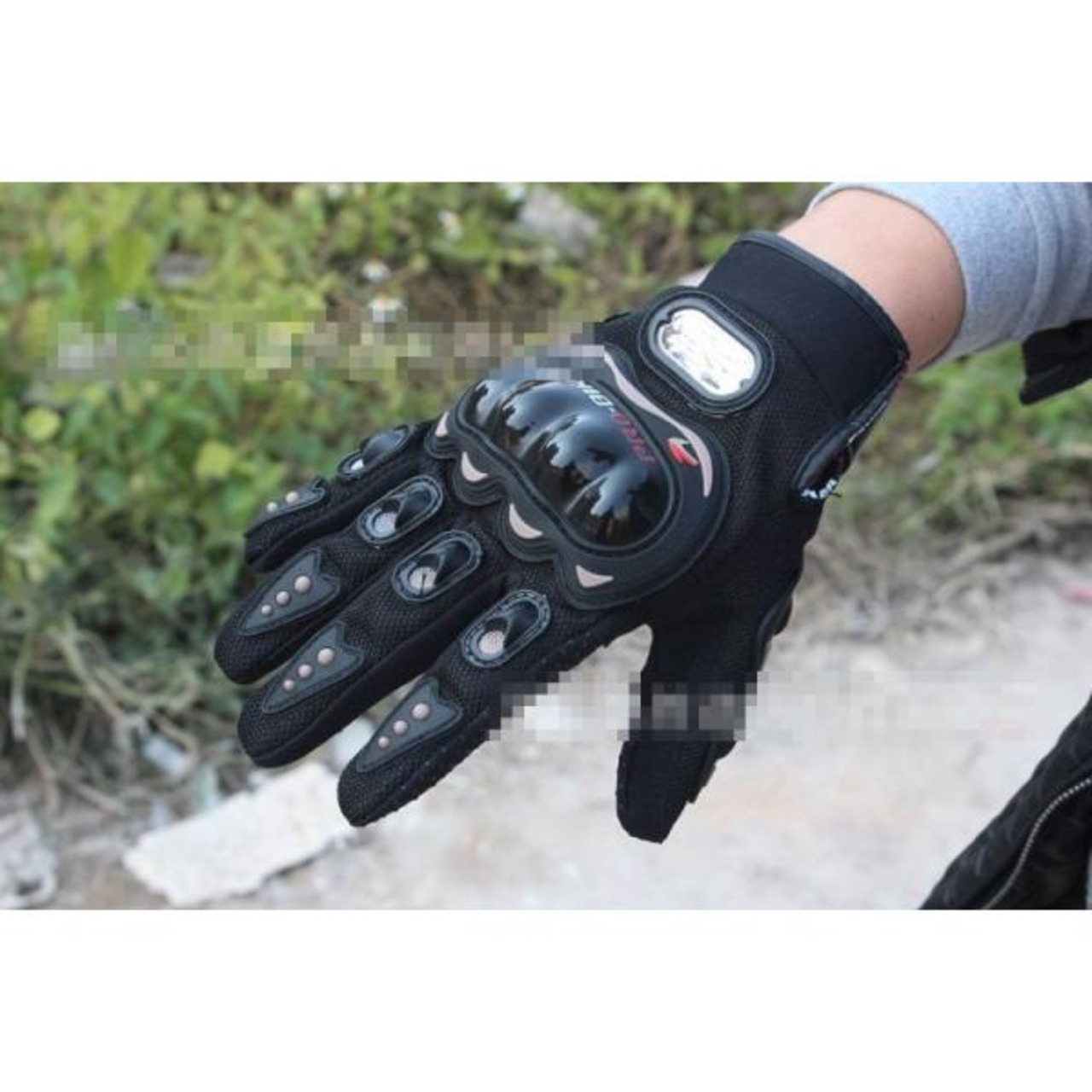 Formosa Japan PRO-BIKER メッシュ バイクグローブ バイク アウトドア 手袋 青 XL