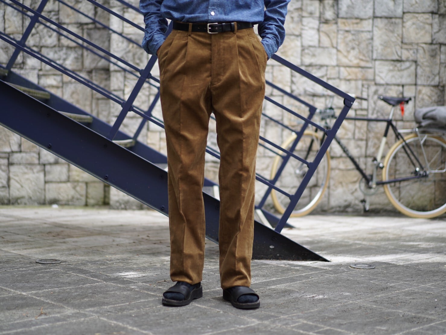 代引不可 KENNETH KENNETH FIELD Ⅱ / 2P trousers British 海外受注品