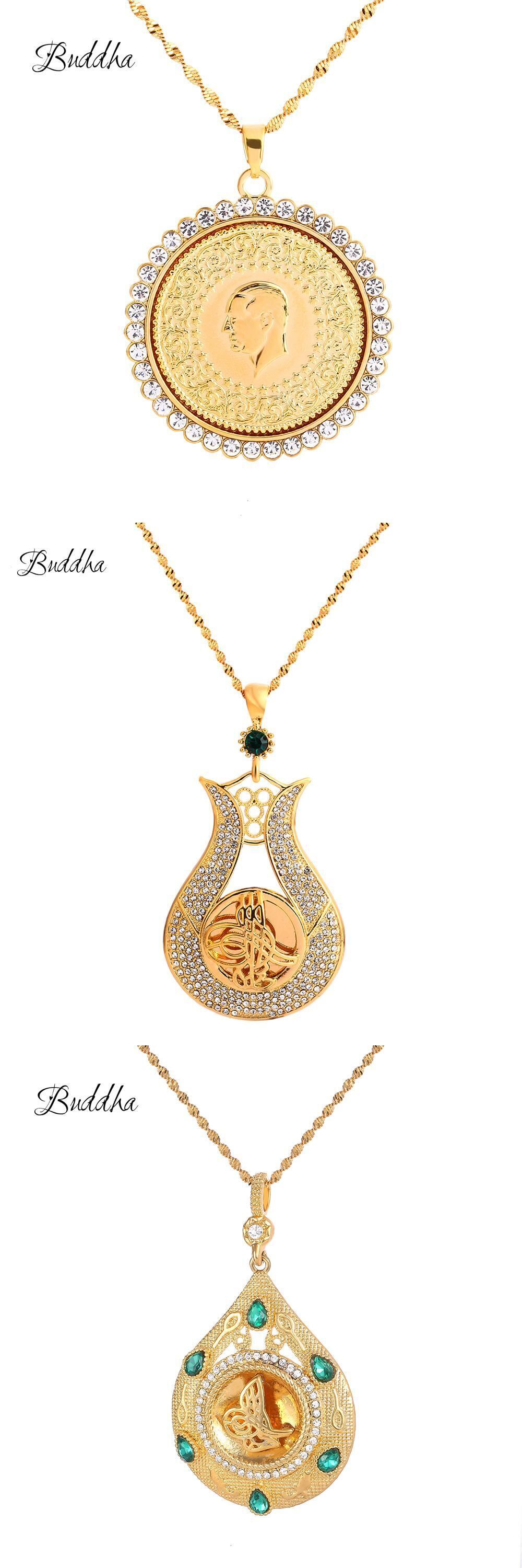 送料無料 イスラム教徒のイスラム教アッラーチェーンネックレス