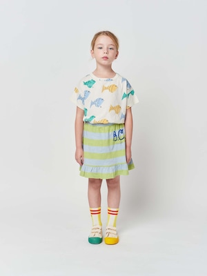 残り1点(23-25)BOBO CHOSES / Yellow stripes long socks