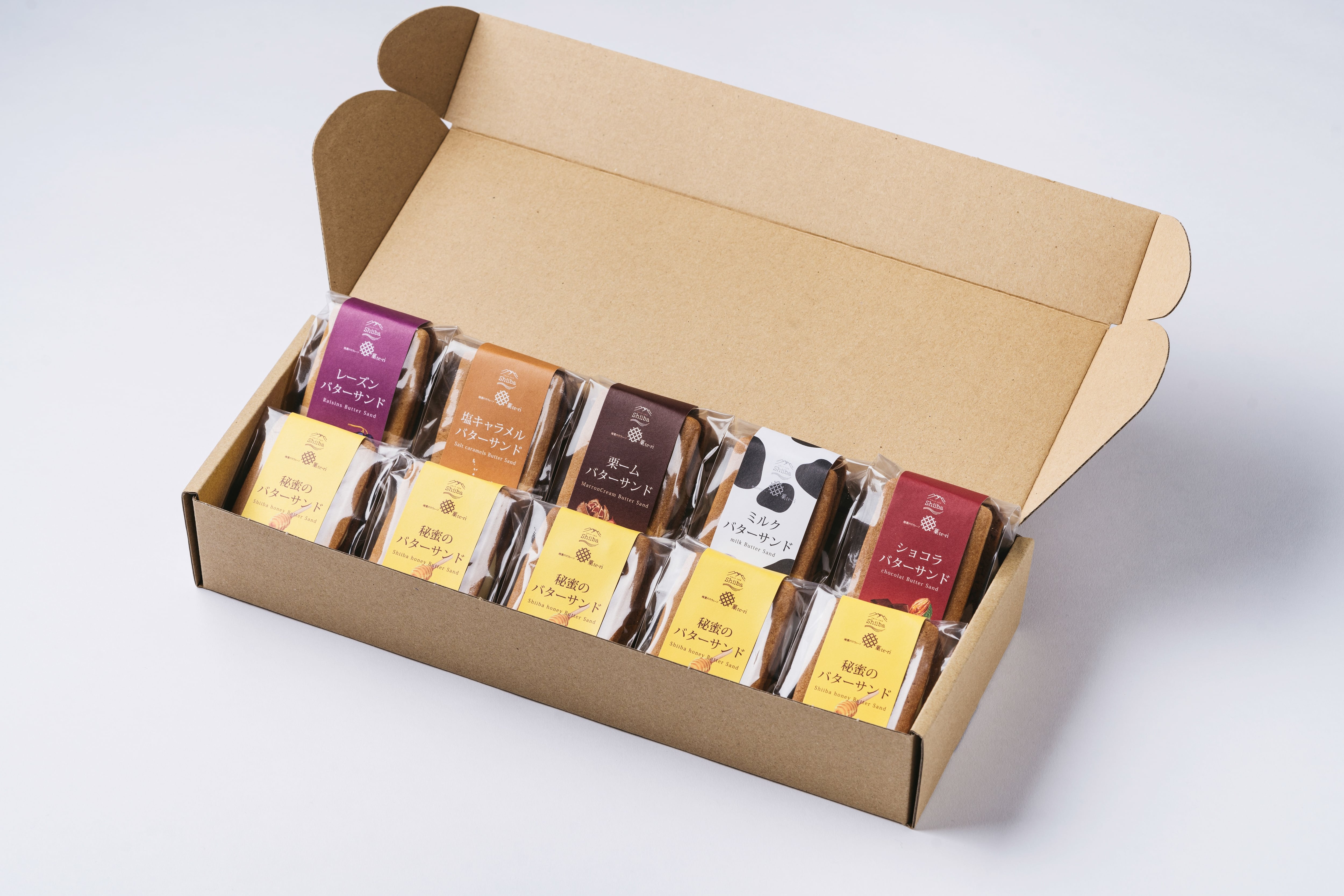 宮崎バターサンド 秘蜜＆5種詰合せ 10個入×2箱【送料込】 | 菓te-ri 