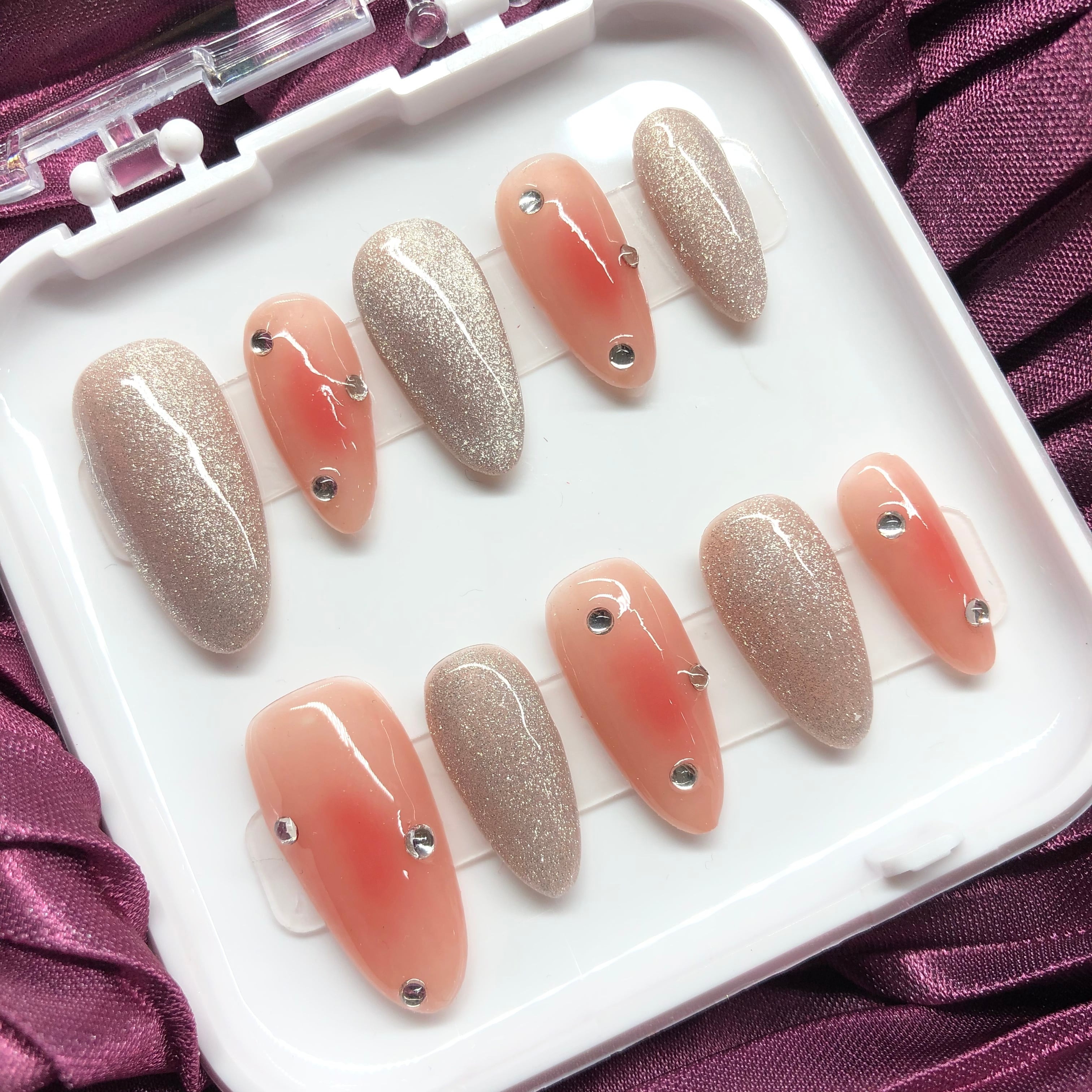 オーダー制】ネイルチップ ネイルチップオーダー ハンドメイド