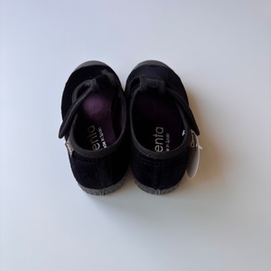 【即納】cienta / Velour Tstrap / Negro (Black)