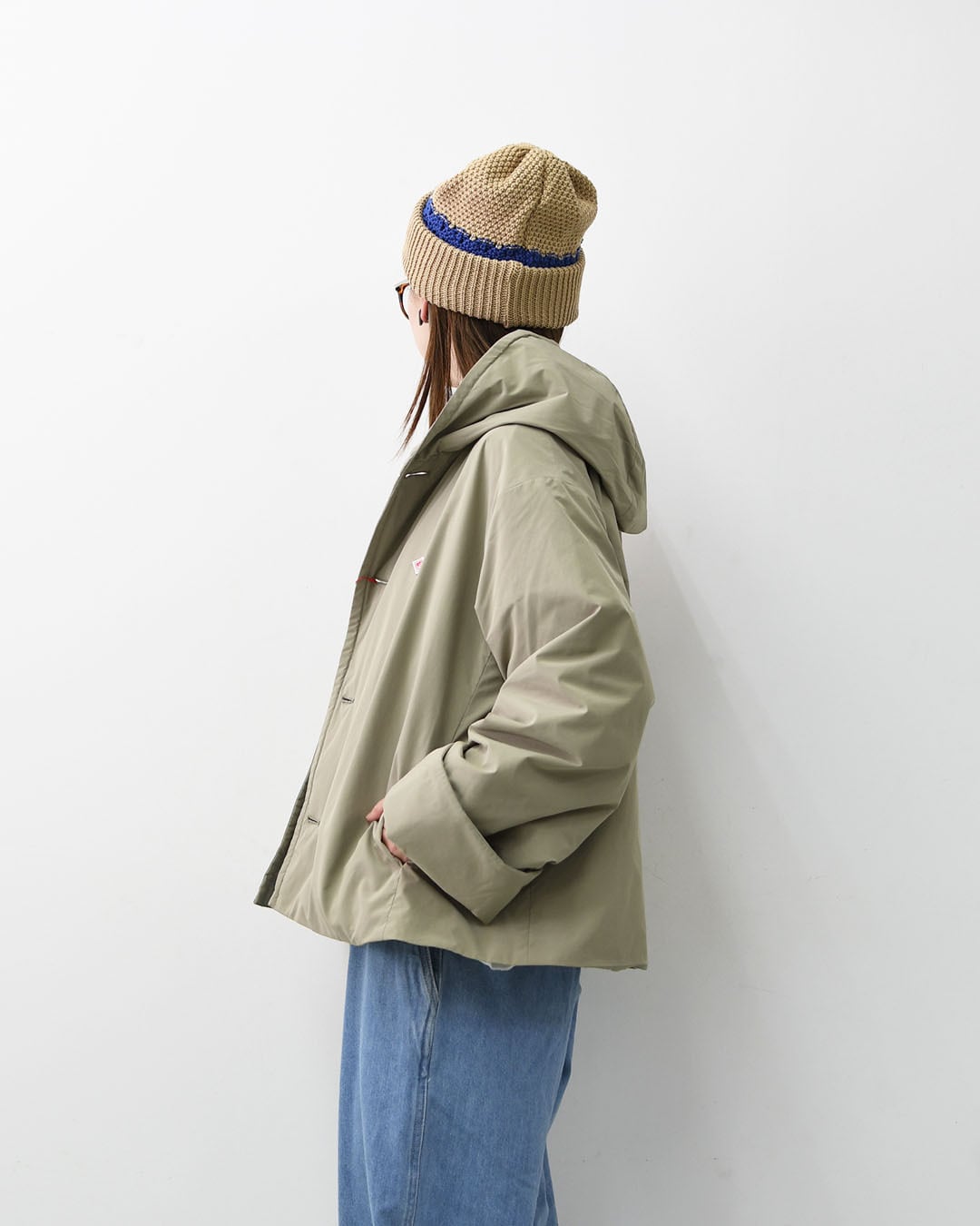 DANTON [ダントン] W INSULATION HOODED WIDE JACKET [DT-A0673PNT