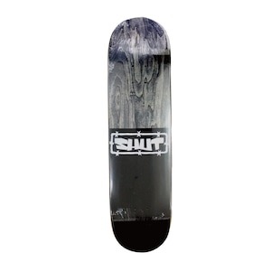 SHUT BAQRB BLOCK TWO TONE INSIGNIA DECK 8.0INCH デッキテープ付き(EBONY GRIP)