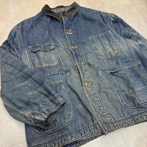 1960s DENIM LINER COVERALL