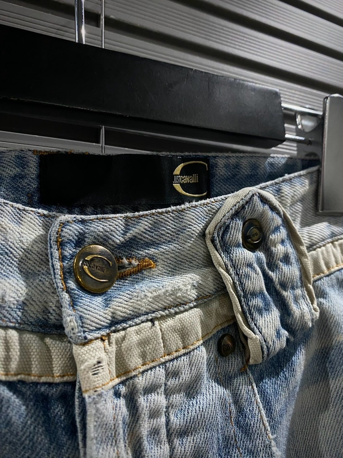 X VINTAGE】“Just Cavalli” Switching Design Fade Color Vintage