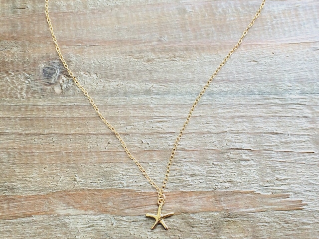 14kgf necklace”starfish”