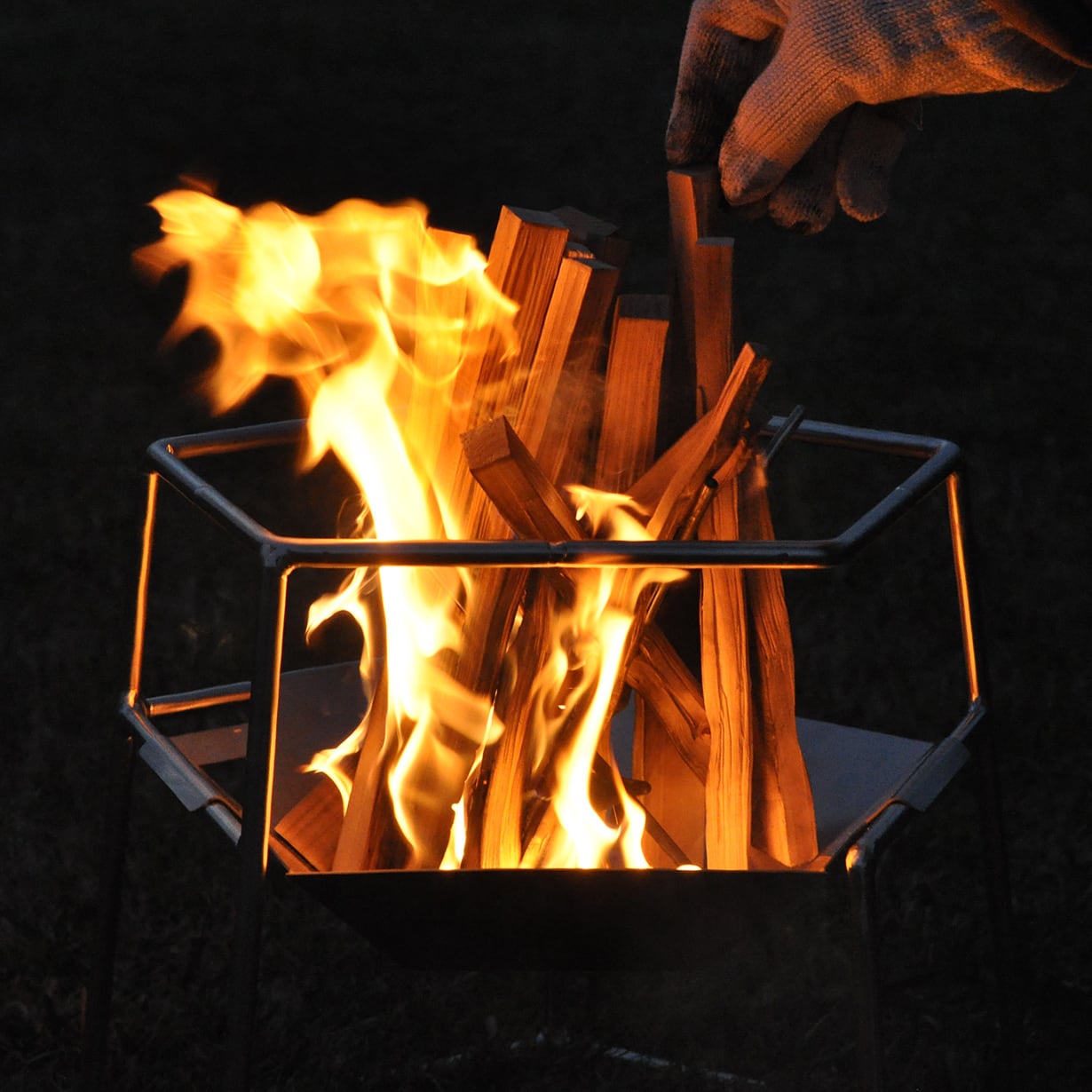 新品未使用 焚き火台 hono-gokaku Aset サスラヲ キャンプ hono-gokaku（ホノオゴカク） | susrawo